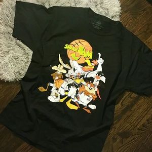 Space Jam Tune Squad Black Shirt